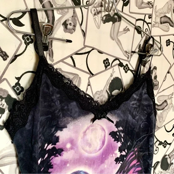 Dolls Kill x The Mountain Mystical Nights Mini Dress - Picture 6 of 9